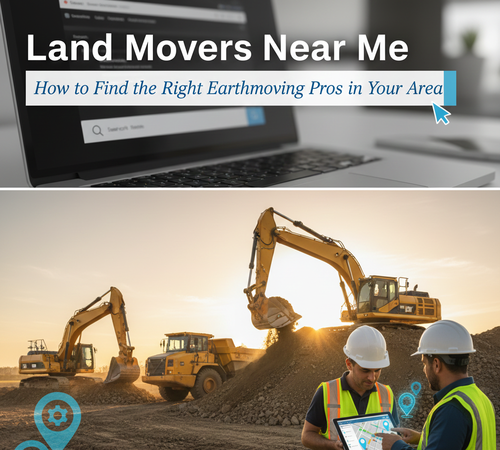 Land Movers Near Me How to Find the Right Earthmoving Pros in Your Area